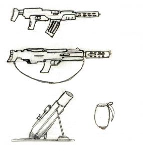 MEAR weapons